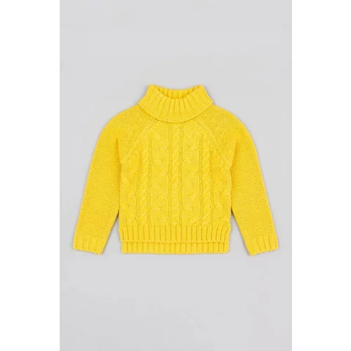 Zippy Otroški pulover rumena barva