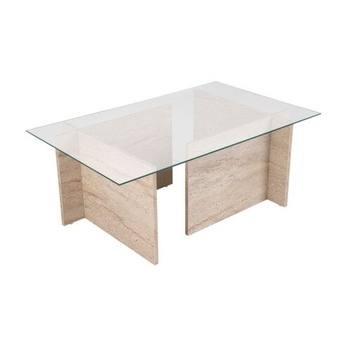 Hanah home Klub sto Ventrino, 105x65x40cm, Bež Slike