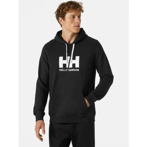 Helly Hansen Men's HH Logo Hoodie Black L