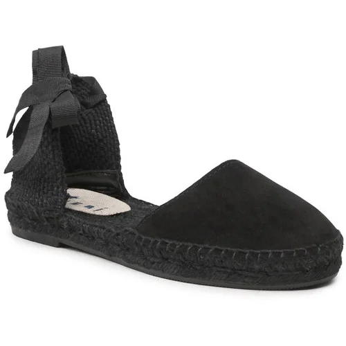 Manebi Espadrile Flat Valenciana Espadrilles R 2.2 P0 Črna