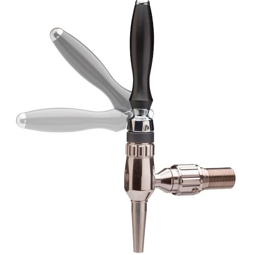 ich-zapfe Kompensatorhahn Nordic 5/8 satenast Stahl Inox 35 mm navoj, (5000216726) Cene