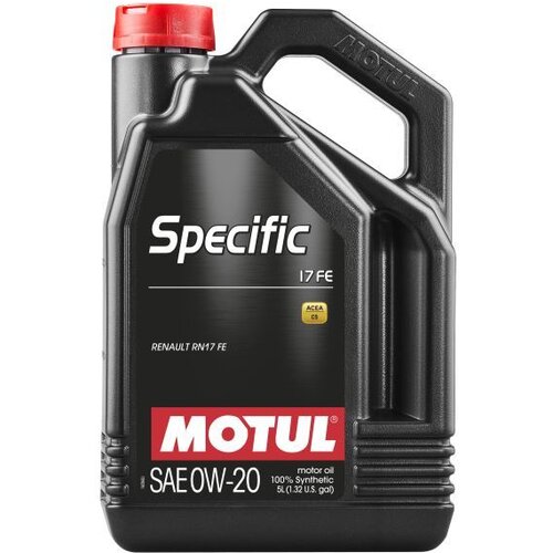 Motul ulje za motor SPECIFIC 17 FE 0W20 5L Slike