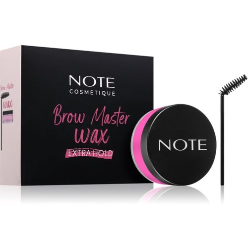 Note Cosmetique Brow Master Wax vosek za fiksacijo obrvi s krtačko 50 ml Cene