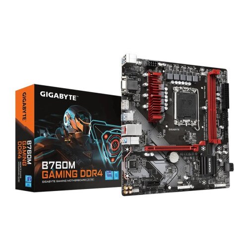 Gigabyte B760M gaming DDR4 rev. 1.x matična ploča Slike