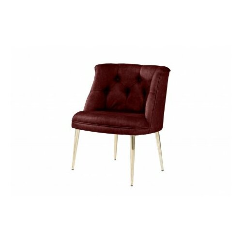 Atelier Del Sofa fotelja roma gold metal claret red Cene