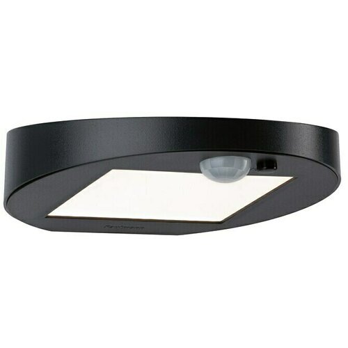  Ryse Solarna vanjska zidna LED svjetiljka (Senzor pokreta, 1,2 W, Materijal: Plastika, Topla bijela, Antracit) Slike