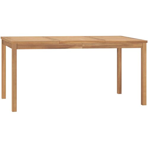  Vrtni blagovaonski stol 160 x 80 x 77 cm od masivne tikovine Cene