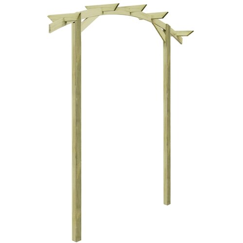 vidaXL Vrtna pergola od impregnirane borovine 180 x 210 x 40 cm Cene