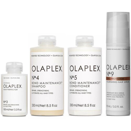 Olaplex set od 4 proizvoda za potpunu obnovu kose Slike