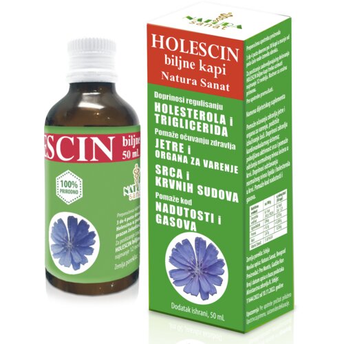 HOLESCIN Natura Sanat Biljne kapi, 50ml Cene