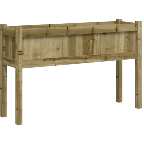 Maison Chic Vrtno cvetlično korito - Cvetlični Lonec z nogami 110x31x70 cm impreg. borovina, (21790074) Cene