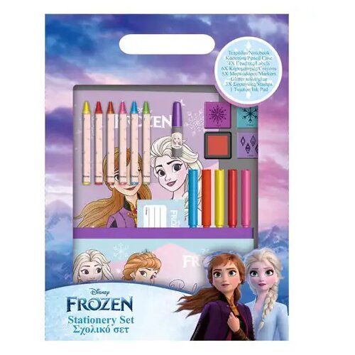 Luna Disney: Snježno kraljevstvo 2 set za bojanje s držačem za olovke i dodacima Cene