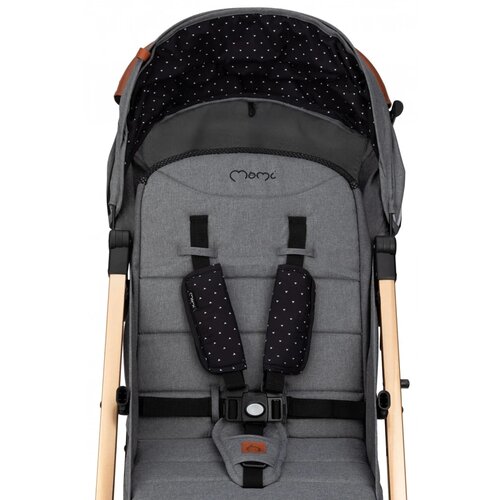 Momi ki&amp;scaron;obran kolica estelle gold grey, 6m+ Slike