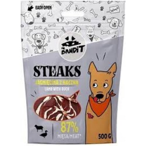 Mr. Bandit Steaks - Beef and duck 1 komad Cene