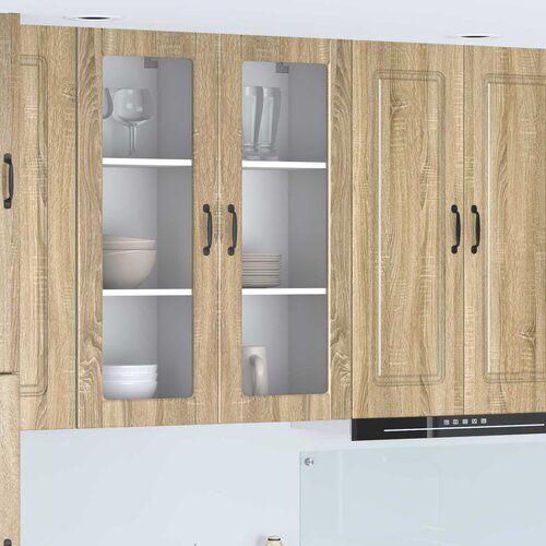  Zidni stakleni ormarić Sonoma hrast 40 x 31 x 100 cm Cijene
