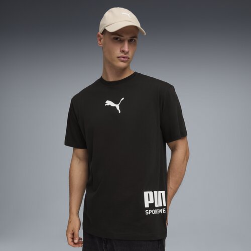 Puma Muška majica Sport Relaxed Graphic Tee, 692169-01, Crna Cene