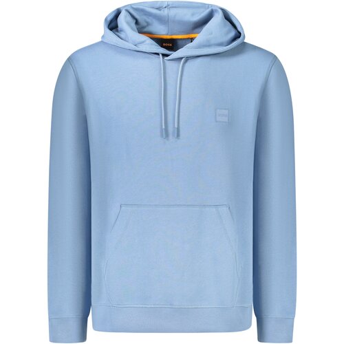Boss HUGO SWEATSHIRT WITHOUT ZIP MEN BLUE Slike