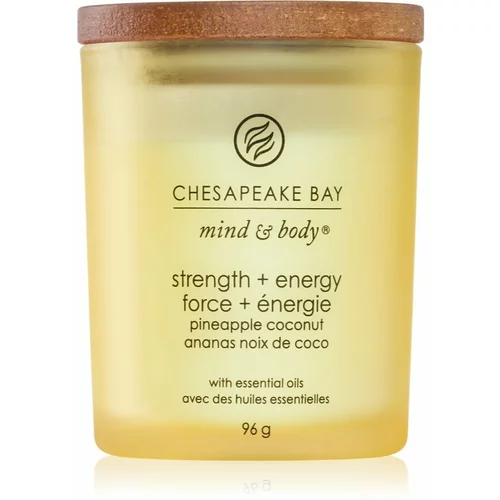 Chesapeake Bay Candle Mind & Body Strength & Energy mirisna svijeća 96 g