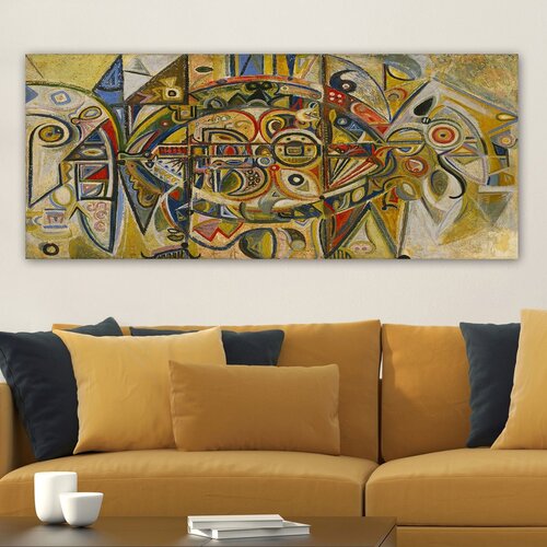 Wallity YTYMDRN145_50120 multicolor decorative canvas painting Slike
