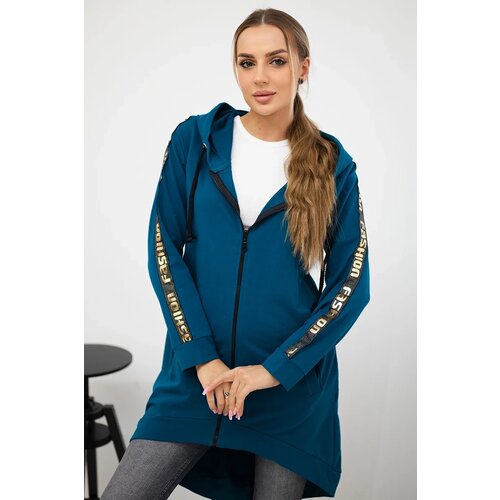 Kesi Zip-up hoodie at the back maritime Cijene