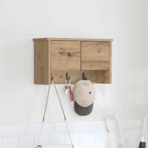 vidaXL Nadwyčajna obešalnik za plašče artisan hrast 50 x 20 x 30 cm Cene