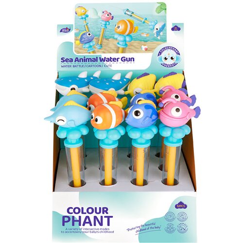  Tuba za &amp;scaron;pricanje vode Sea Animal - Roza Slike