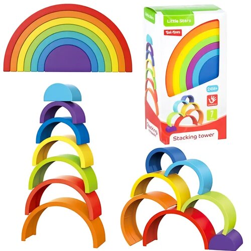 Magic Toys Little Stars: Igra slaganja duginih boja Cijene