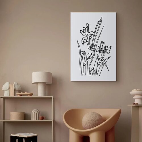  Slika - Love Irises (1 Part) Vertical 60x90 Slike