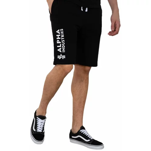 Alpha Industries Kratke hlače Basic za muškarce, boja: crna, 116364.03-black