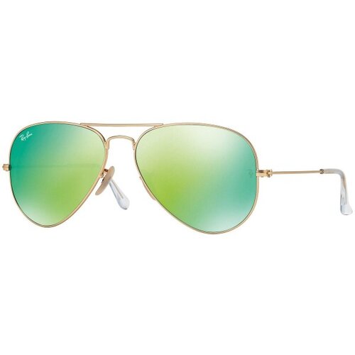 Ray-ban Aviator Flash Lenses RB3025 112/19 L (62) Zlata/Zelena Cene