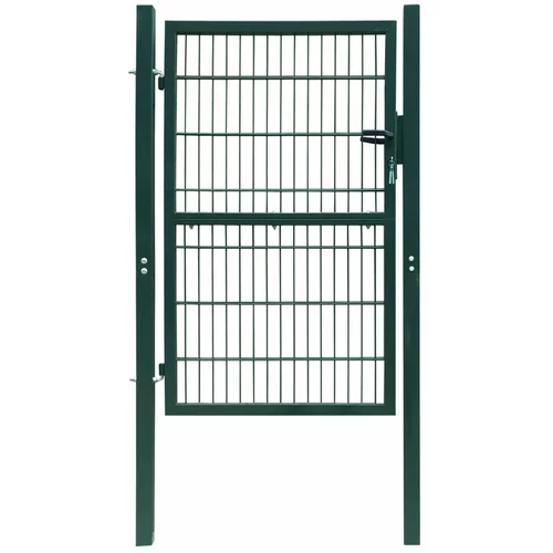 Zelena 2D vrata ograde (Mono) 106 x 170 cm