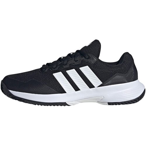 Adidas Športni čevelj 'Gamecourt 2' črna / bela Cene