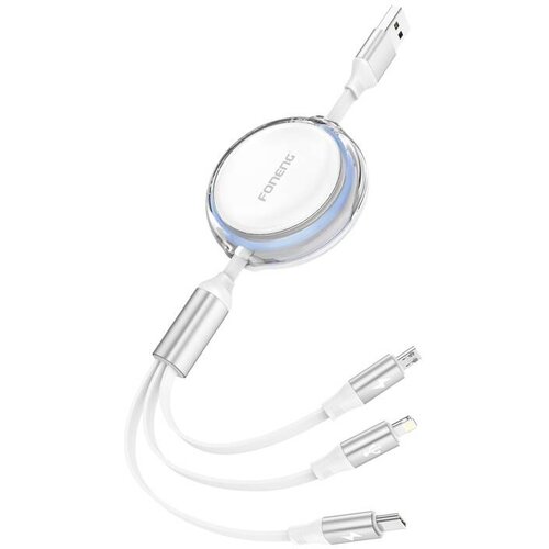 Foneng X113 3V1 KABEL 1,1M BEL, (5000292985) Cene