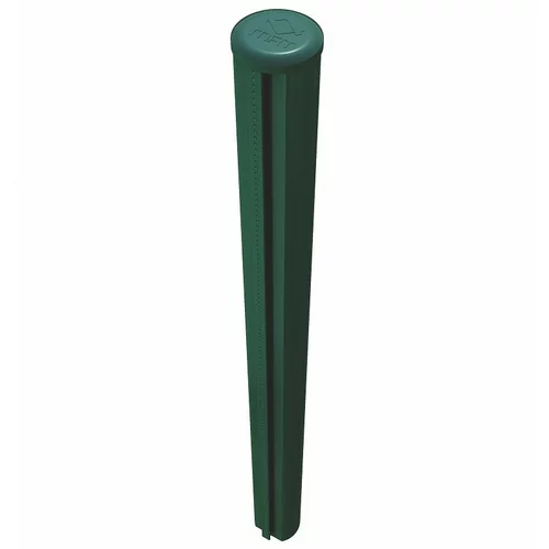 RETA stup za ograde (Visina: 150 cm, Promjer: 48 mm, Zelene boje, Metal)