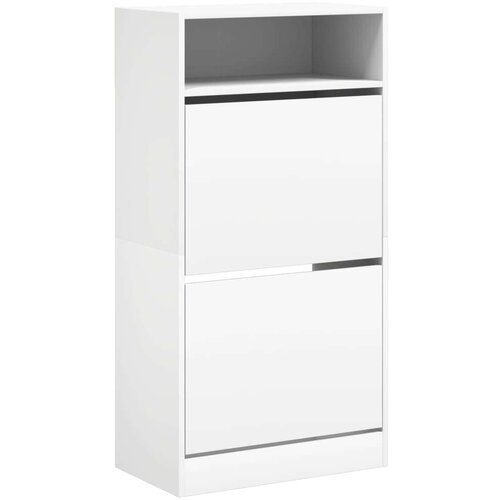  Ormarić za cipele bijeli 60 x 34 x 116 cm od konstruiranog drva Slike