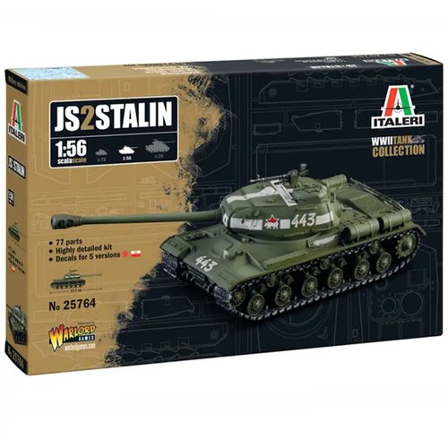 Italeri 1/56 JS2 Stalin tank maketa Cene