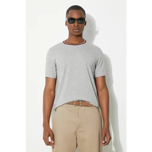 Paul Smith Pamučna majica za muškarce, boja: siva, bez uzorka, M1R-697PS-H00084