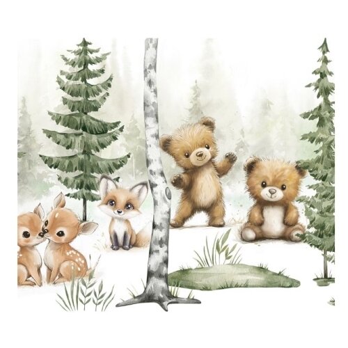  Dečija stona lampa KIDS ROOM 1xE27/60W/230V prečnik 18 cm sa motivom životinja Slike