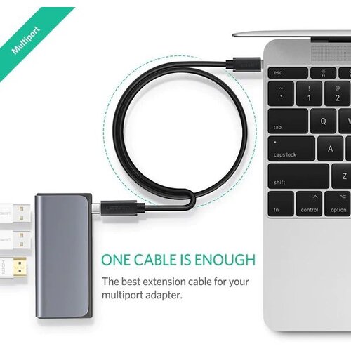 Celly USBCUSBC kabl za punjač USB tip C (mu&amp;scaron;ki) na USB tip C (mu&amp;scaron;ki) 1m crni Slike