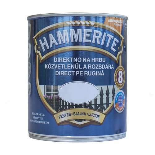 HAMMERITE Lak za kovino Hammerite Sijaj (750 ml, bel) Cene