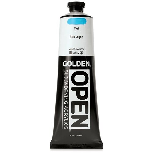  GOLDEN OPEN akrilna boja koja se sporo su&amp;scaron;i 148 ml | 7369 Teal Slike