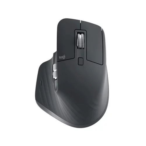 Logitech Miška MX Master 3s Performance Wireless Mouse, grafitna barva