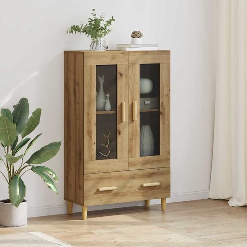 vidaXL Highboard Umjetnički hrast 70 x 31 x 115 cm Konstruirano drvo Cijene
