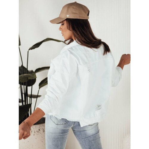 DStreet MOLI Women's Oversize Denim Jacket White Slike