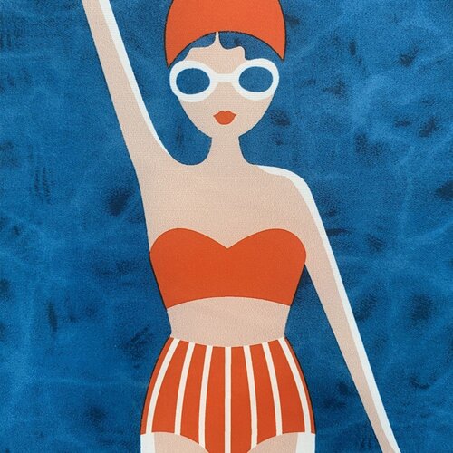 Spirella Zavesa za tu&amp;scaron; 180x200 cm Baigneuses &amp;ndash; Slike