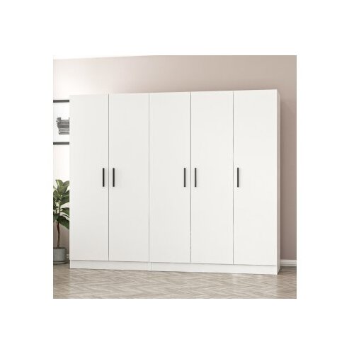 Hanah home Ormar Kale-3805, 225x210x52 cm, Bijela Slike
