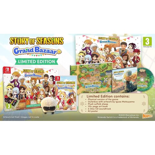 Story of Seasons Grand Bazaar Limited Edition (SWITCH) Slike