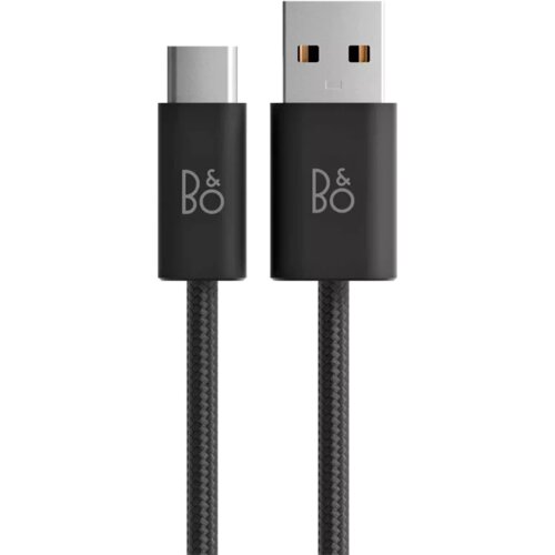 Fabric charging cable Black Cijene