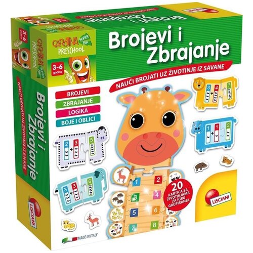 Lisciani brojevi i zbrajanje Slike