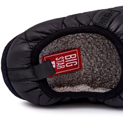 Big Star Men's Slippers Big Star KK174365 Black Cene